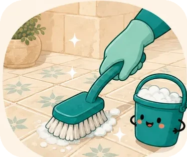 Deep cleaning service with attention to detail